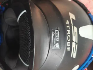 Casco Moto LS2 Talla S/L Negro Mate