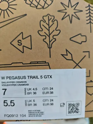 Nike Pegasus Trail 5 GTX Mujer