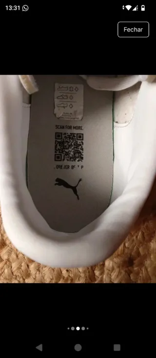 Ténis Puma Masculino Tamanho 44