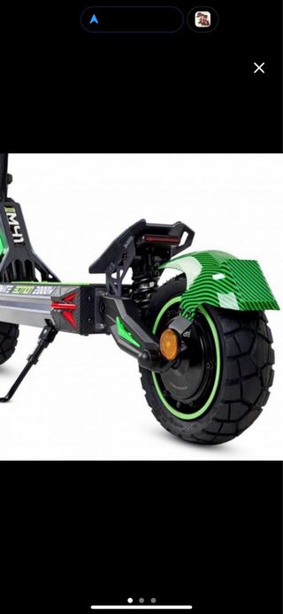 Patinete Eléctrico Ecoxtrem M41 Tank Dual