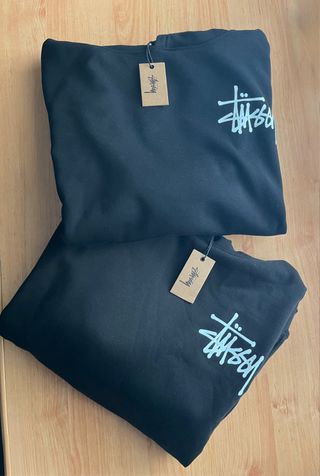 Felpe Stussy nere - Disponibili taglie M e L