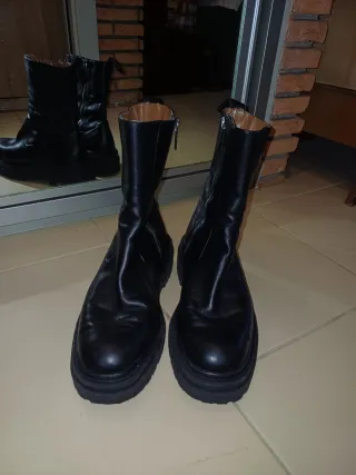 Botas Zara Piel Talla 39