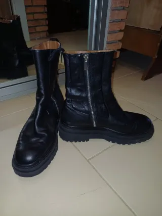 Botas Zara Piel Talla 39