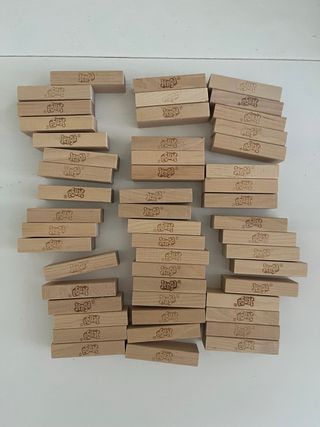 Jenga de madera