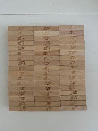 Jenga de madera