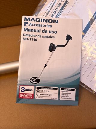 Detector de metales MAGINON MD-1140