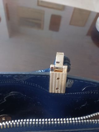 Bolso Charol Azul Marino