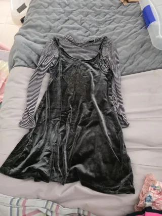 Vestido de niña terciopelo