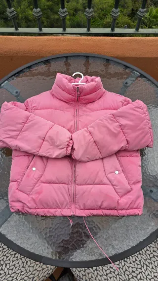 Chaqueta rosa Pull&Bear Talla S