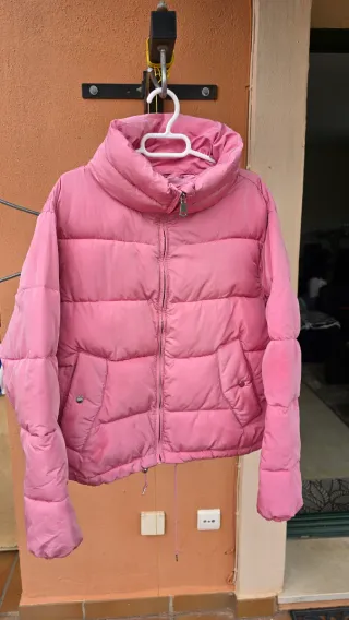 Chaqueta rosa Pull&Bear Talla S