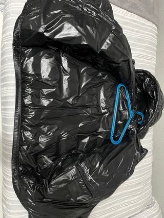 Chaqueta Zara Negra Brillante