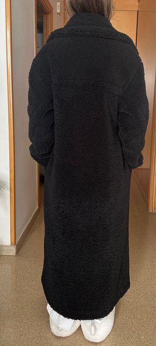 Abrigo largo negro