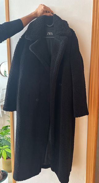 Abrigo largo negro