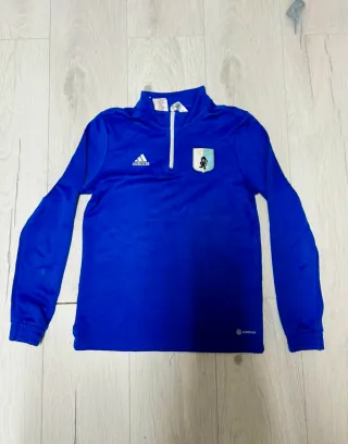 Felpa uomo calcio Adidas blu