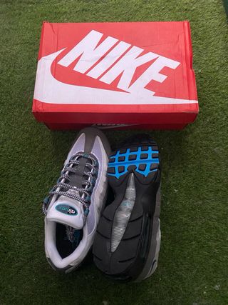 Nike Air Max 95 Gris y Turquesa