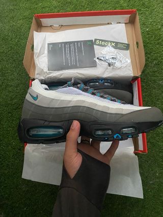 Nike Air Max 95 Gris y Turquesa