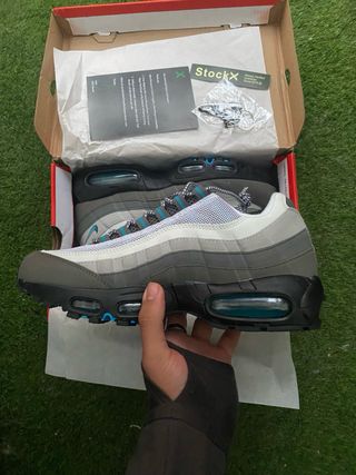 Nike Air Max 95 Gris y Turquesa