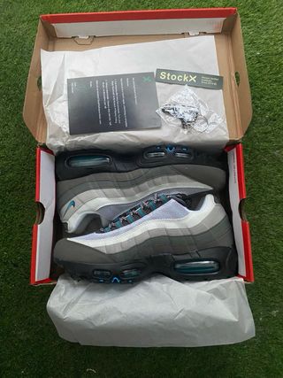 Nike Air Max 95 Gris y Turquesa