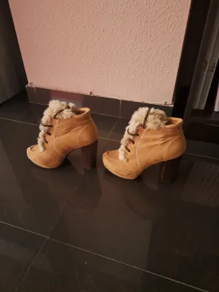 Zapatos de tacón de tiras 38