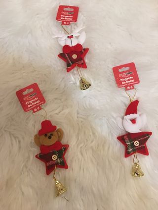 3 Pingentes de Natal SONHOS