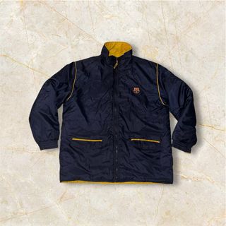 Chaqueta FC Barcelona Azul y Amarilla