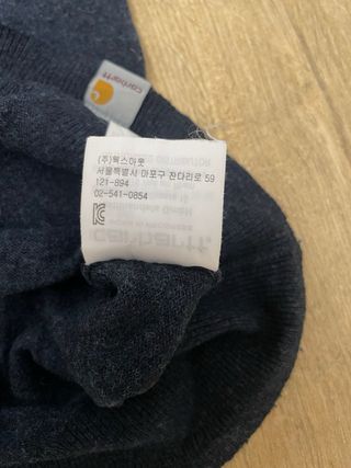 Carhartt Lambswool Blend Sweater S - Crewneck Knit