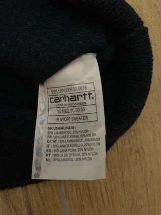Carhartt Lambswool Blend Sweater S - Crewneck Knit
