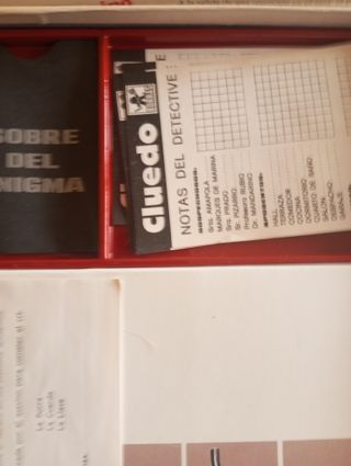 Juego de mesa Cluedo Vintage