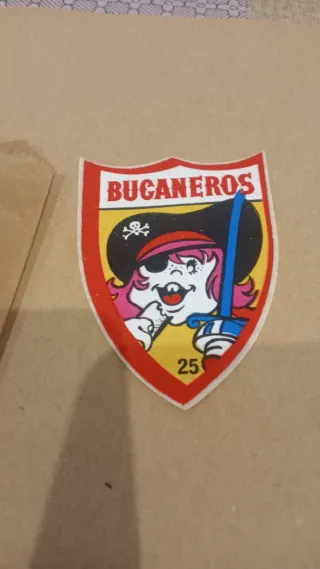 Cromo antiguo Bucaneros 25