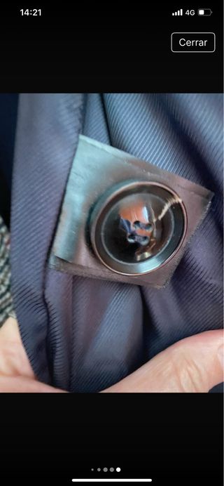 Chaquetón marinero oversize 75% lana H&M T. M