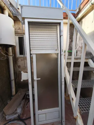 Balconera aluminio 220cm x 62cm