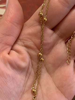 Bracciale in oro con sfere