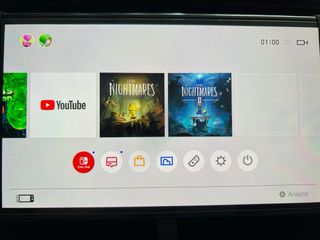 Nintendo Switch OLED Bianca