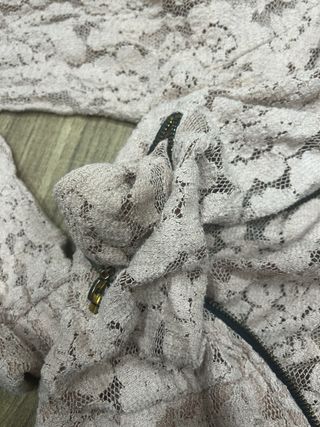 Chaqueta encaje transparente mujer Talla M