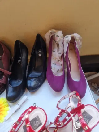 Calzados piel como nuevos tallas 36,37, y 1 de 38