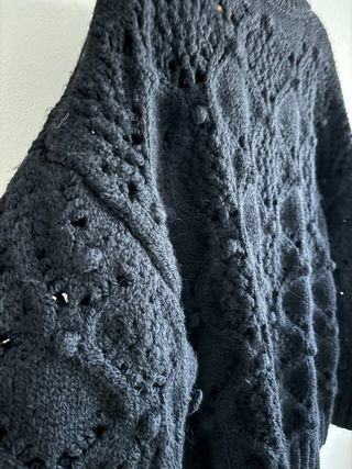 Jersey grueso Zara negro