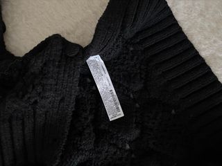 Jersey grueso Zara negro