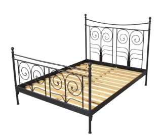 Estructura de cama de hierro forjado Ikea Noresund