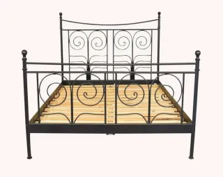 Estructura de cama de hierro forjado Ikea Noresund