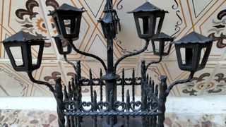 Cristo de los faroles hierro forjado