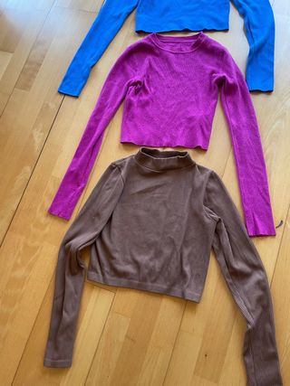 Pack 3 Camisetas cortas  Mujer Talla S