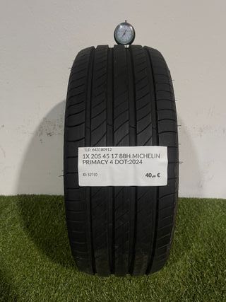 205 45 17 88H MICHELIN PRIMACY 4