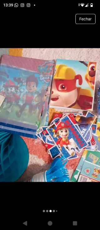 Kit Festa Patrulha Pata