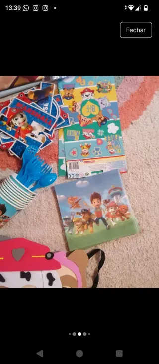 Kit Festa Patrulha Pata