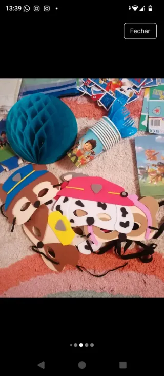 Kit Festa Patrulha Pata