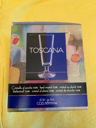 Bicchieri Toscana Primavera di Cristallo