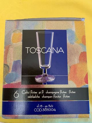 Bicchieri Toscana Primavera di Cristallo