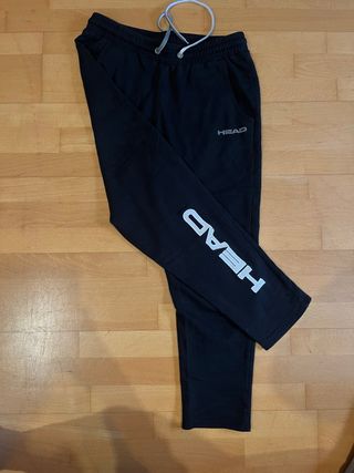 Pantalones largos negros HEAD