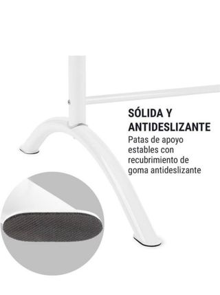 Barra de ballet portátil con altura regulable.