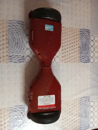 Hoverboard Patinete Eléctrico Rojo ESPAÑA